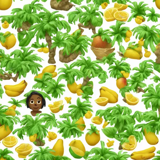 Une île style Guadeloupe  emoji