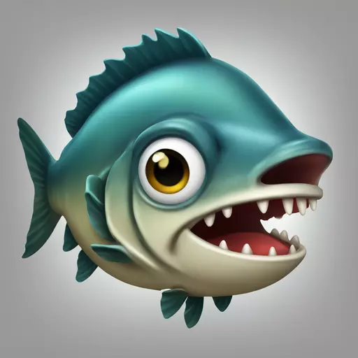 piranha emoji
