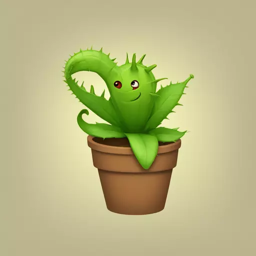 Venus flytrap emoji