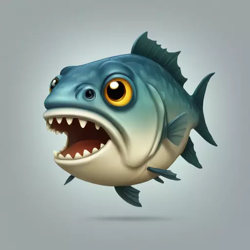 piranha emoji