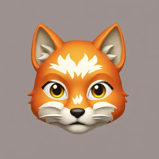 kitsune mask emoji
