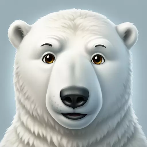 Polar bear emoji
