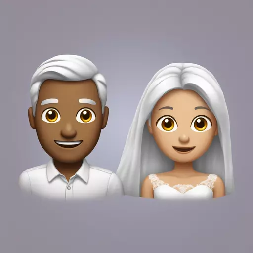 Swinging young married and old straight couple emoji