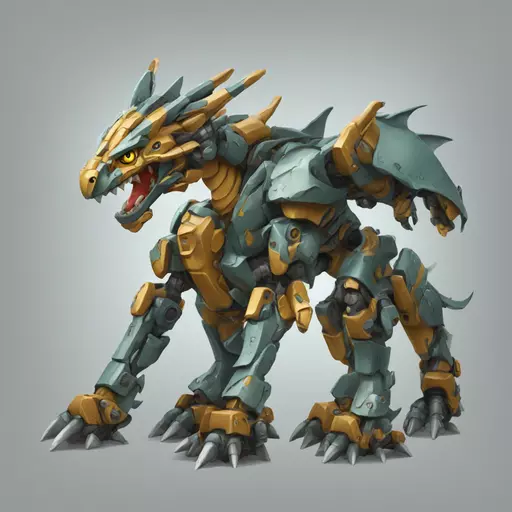 mecha dragon emoji