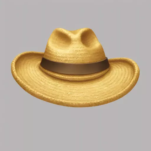 straw hat emoji
