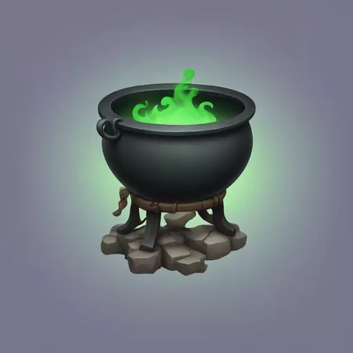 witch cauldron emoji