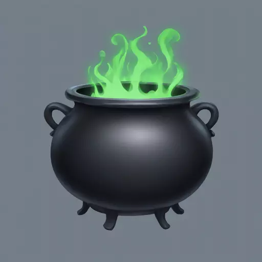 witch cauldron emoji