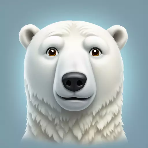 polar bear emoji