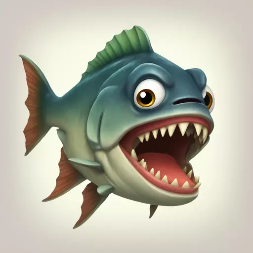piranha emoji
