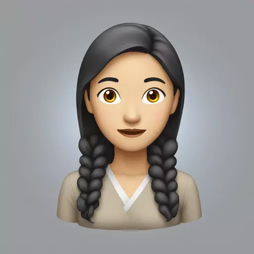 asian woman emoji