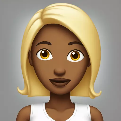 a hot woman with a big penis emoji