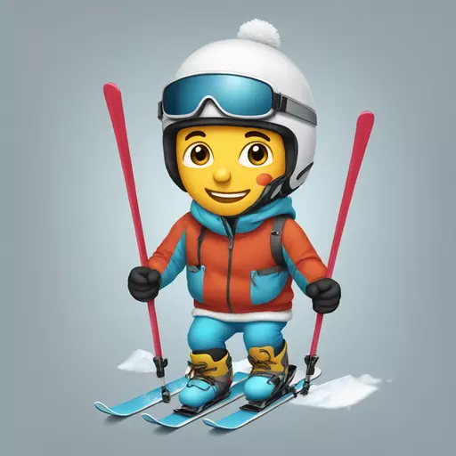 skiing emoji