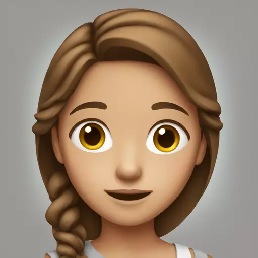 girl with brown hair emoji