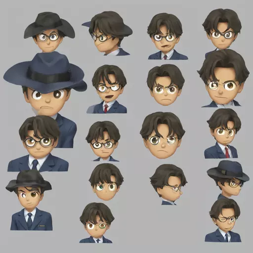 Detective conan emoji