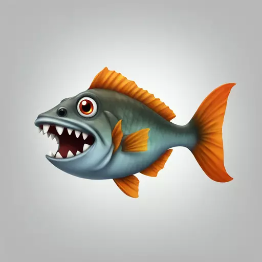 piranha emoji