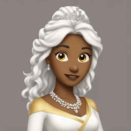 Prinsses White  emoji