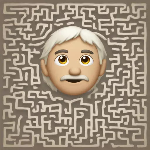 a labyrinth emoji