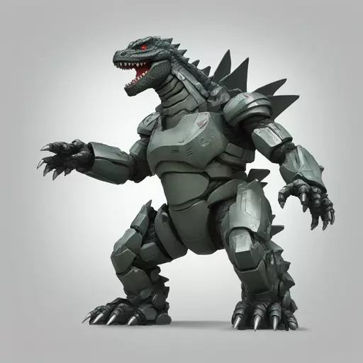 mecha godzilla emoji
