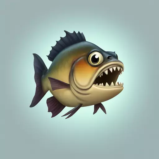 piranha emoji