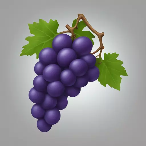 single grape emoji