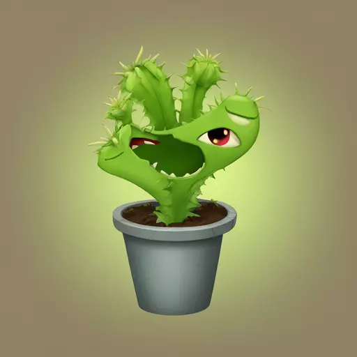 Venus flytrap emoji
