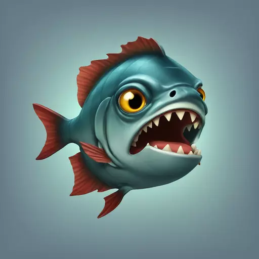 piranha emoji
