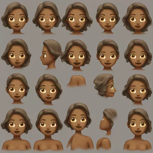 Naked woman emoji