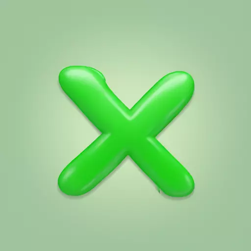 3D green check mark emoji