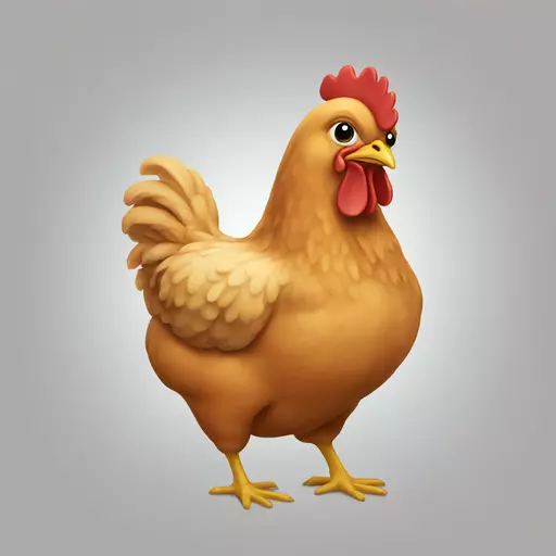 chicken emoji