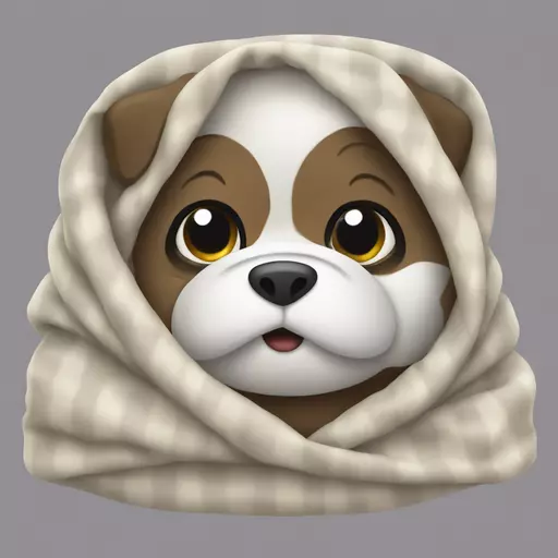 fog in a blanket emoji