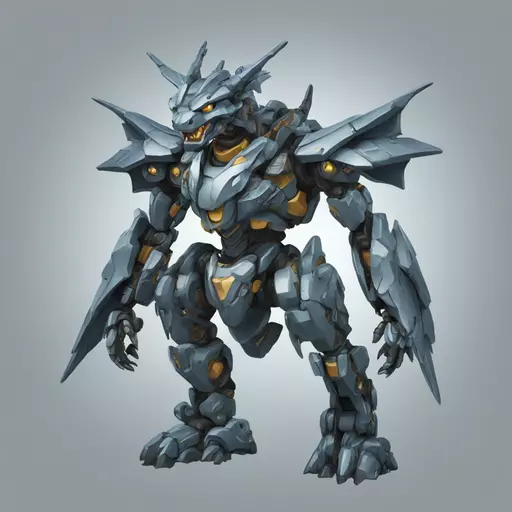 mecha dragon emoji