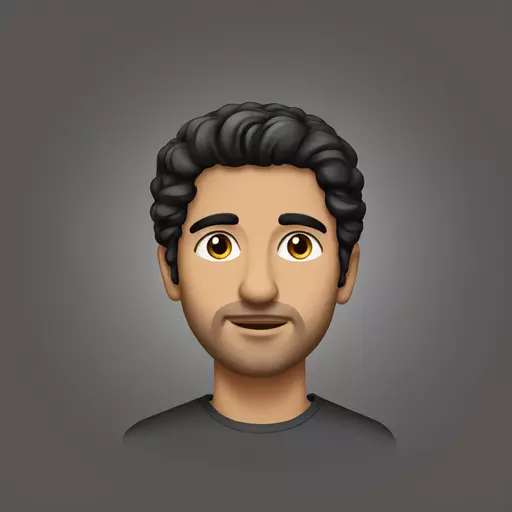 A Syrian good man with a very beautiful eyes,black hair with a straig emoji