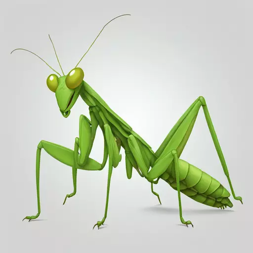 praying mantis emoji