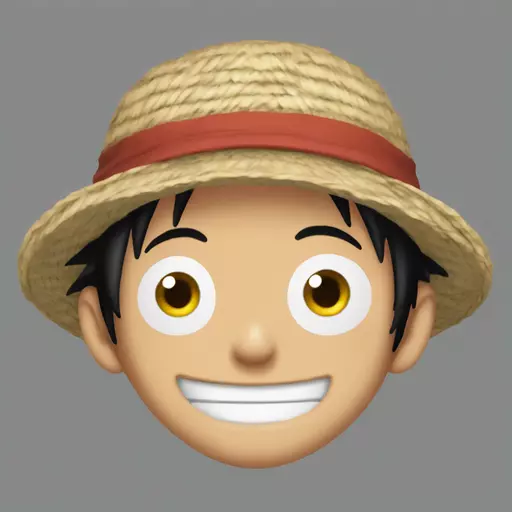 Luffy emoji