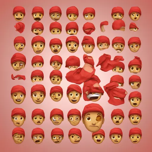 Red template with the title RED TEMPLATES emoji