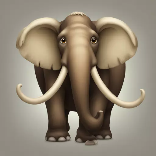 mammoth emoji