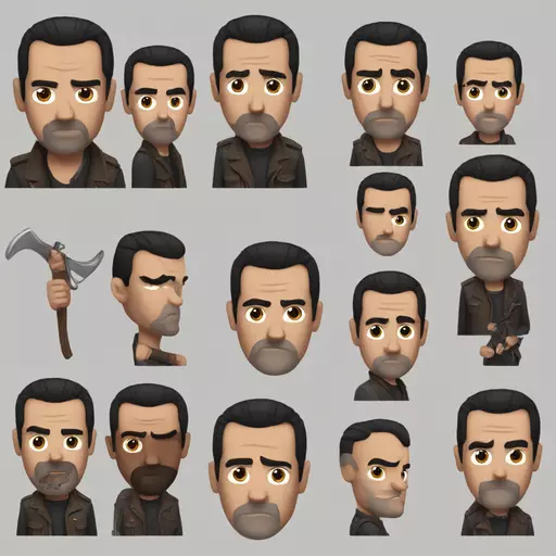 Negan emoji emoji