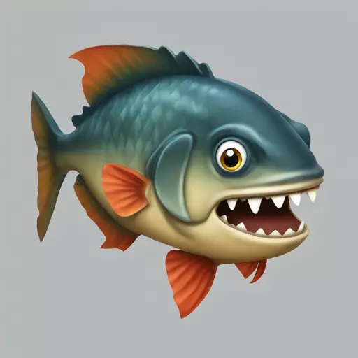 piranha emoji