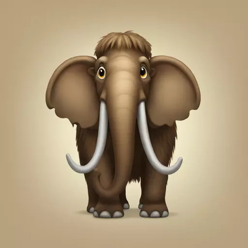 mammoth emoji