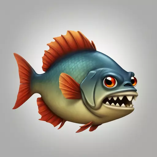 piranha emoji