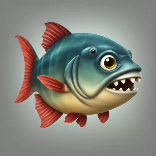 piranha emoji