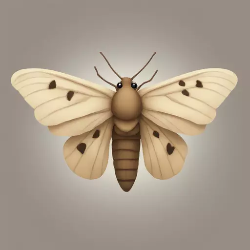 Moth emoji