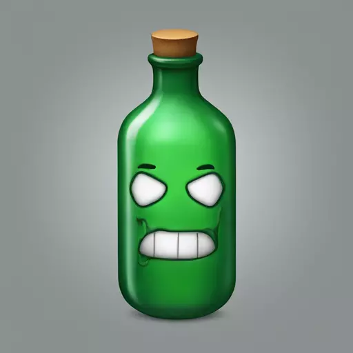 poison bottle emoji