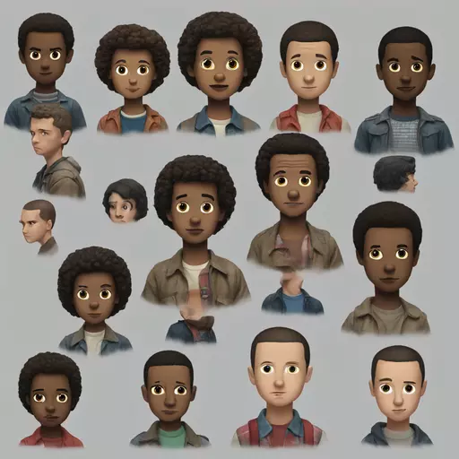 Eleven stranger things emoji