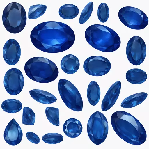 sapphire oval gem emoji