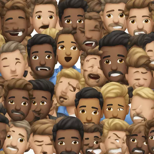funny gay men kissing emoji