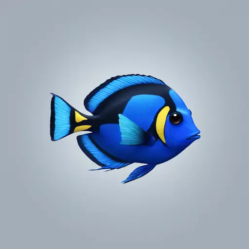 blue tang emoji