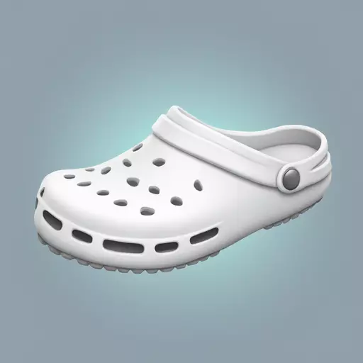 White crocs  emoji