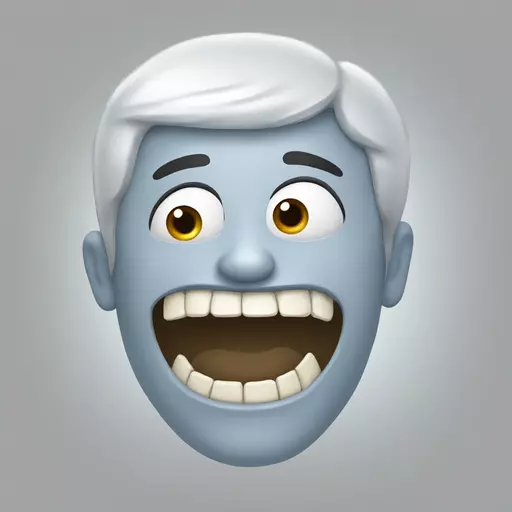 Dente de prata  emoji