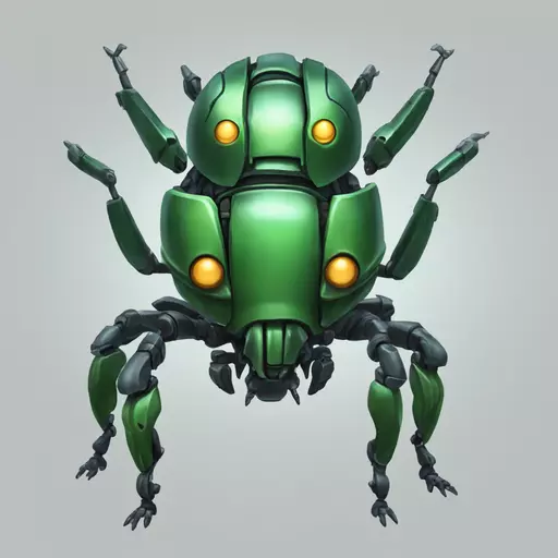 mecha beetle emoji